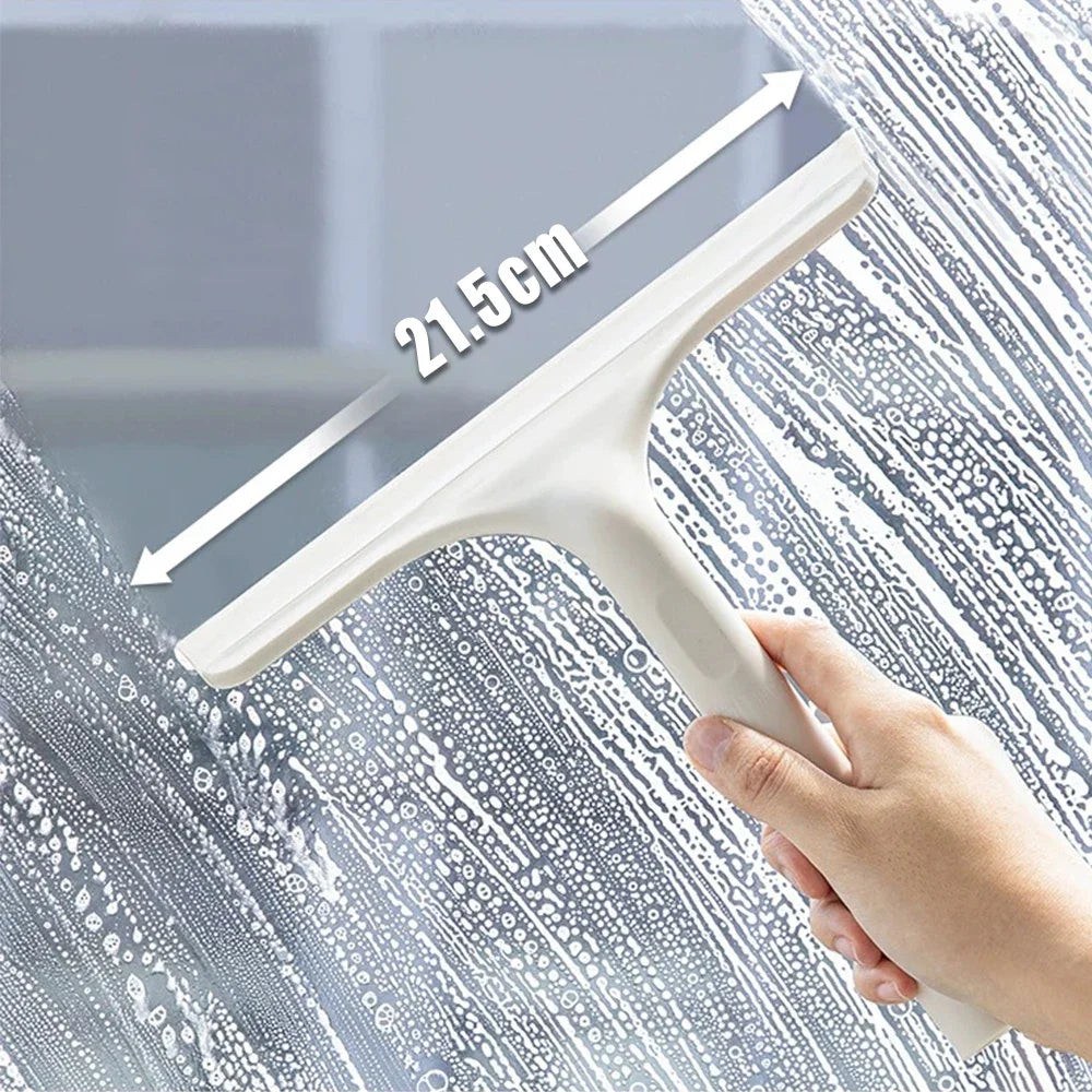 3 in 1 Multi-Functional Window Cleaning Squeegee with Spray Bottle - Effortless Glass & Mirror Wiping Tool for Home and Car
